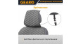 Накидки на сидіння Gearo Linen series (GE0703GY-F)