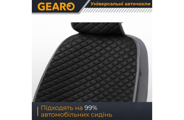 Накидки на сидіння Gearo Linen series (GE0703BK-F)