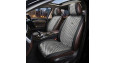 Накидки на сидіння 2 шт Gearo Gran Lusso Prestige (GE0710GY-F)