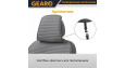 Накидки на передні сидіння Linen series Gearo (GE0704GY-F)