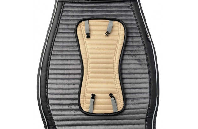 Накидки на сидіння 2 шт Gearo Gran Lusso Eleganza (GE0711GY-F)