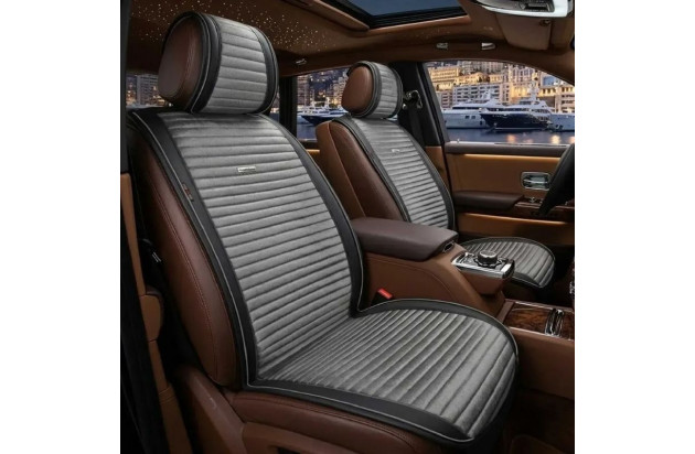 Накидки на сидіння 2 шт Gearo Gran Lusso Eleganza (GE0711GY-F)