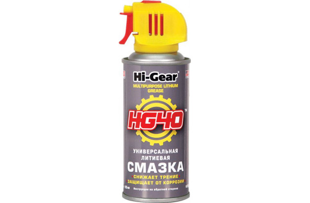 Универсальная литиевая смазка HG40 Hi-Gear 185мл