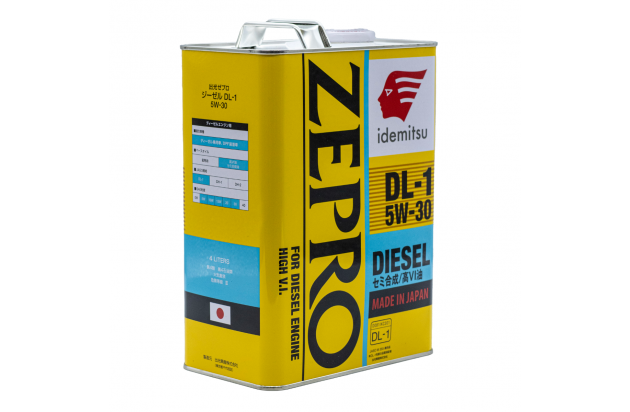 Моторное масло Idemitsu ZEPRO Diesel DL-1 5W-30 4л