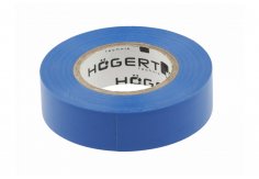 Стрічка ізоляційна синя 19мм x 20м товщина 0,13мм Hogert (HT1P283)